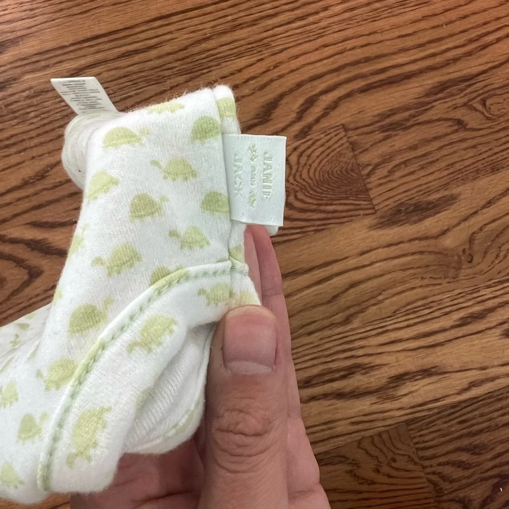Janie + Jack Preemie Baby Onesie Turtles